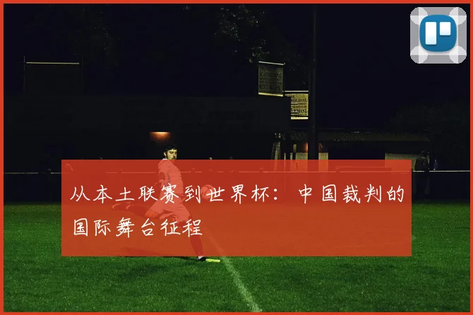 从本土联赛到世界杯：中国裁判的国际舞台征程